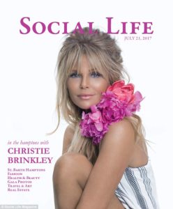 social life magazine christie brinkley cover